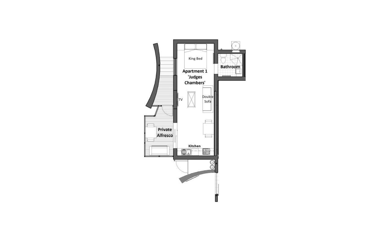 Loxton Courthouse Apartments Luaran gambar